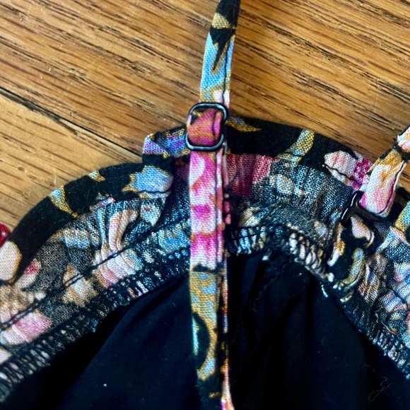 American Eagle cropped floral cotton corset . Sz M. Like new. - Picture 4 of 6